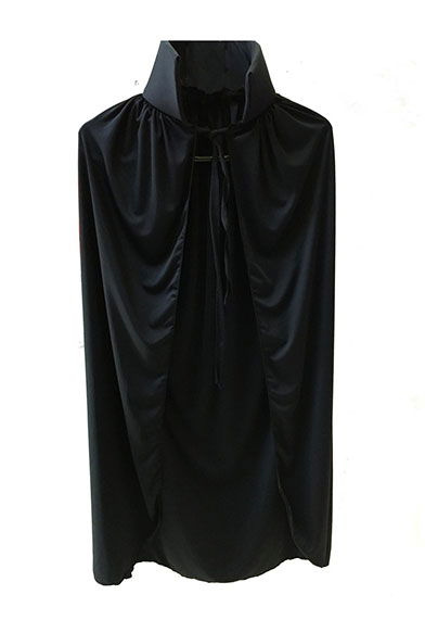 Black Collar Cape - Vampire Cape - Dracula Cape 90 cm