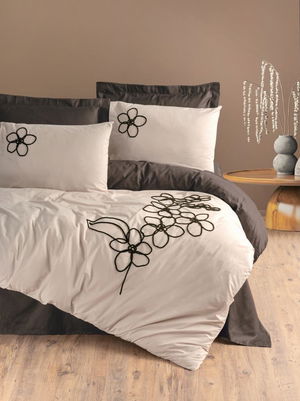 Ranforce Double Duvet Cover Set Panos Coffee