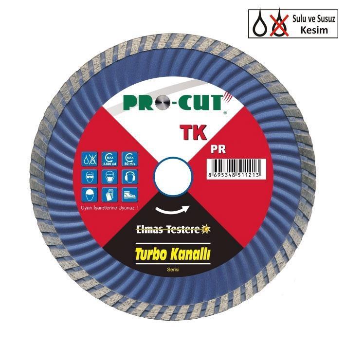 Procut TK 115 mm Turbo Grooved Diamond Saw Blade