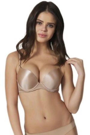 Women's Cappucino 2 Size Up Full Push-up Padded Magic Supported Bra Reina