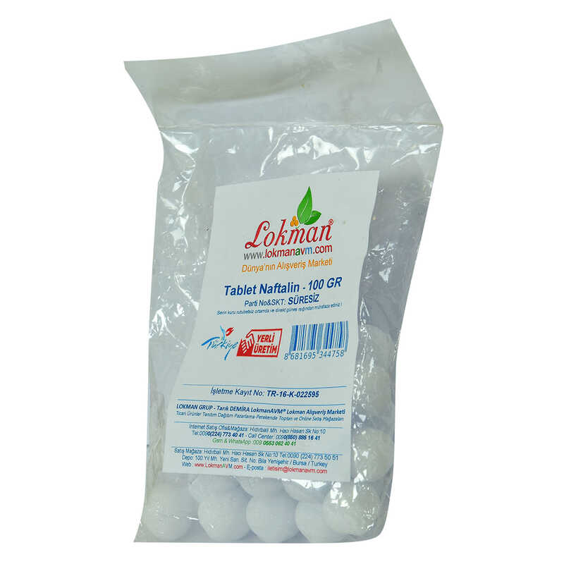 Naphthalene Bilya Tablet 100 Gr Package