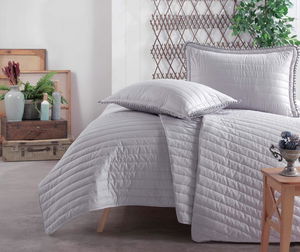 Double Bedspread Pedra V2 Gray