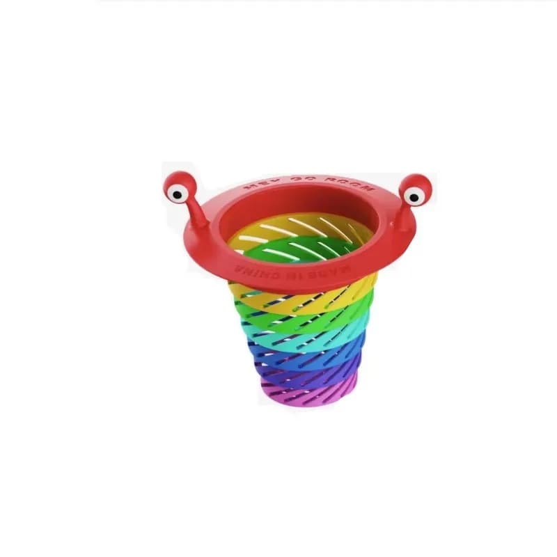 Kitchen - Bathroom Sink Filter Strainer Rainbow Graduated Drain Hole Waste Filter