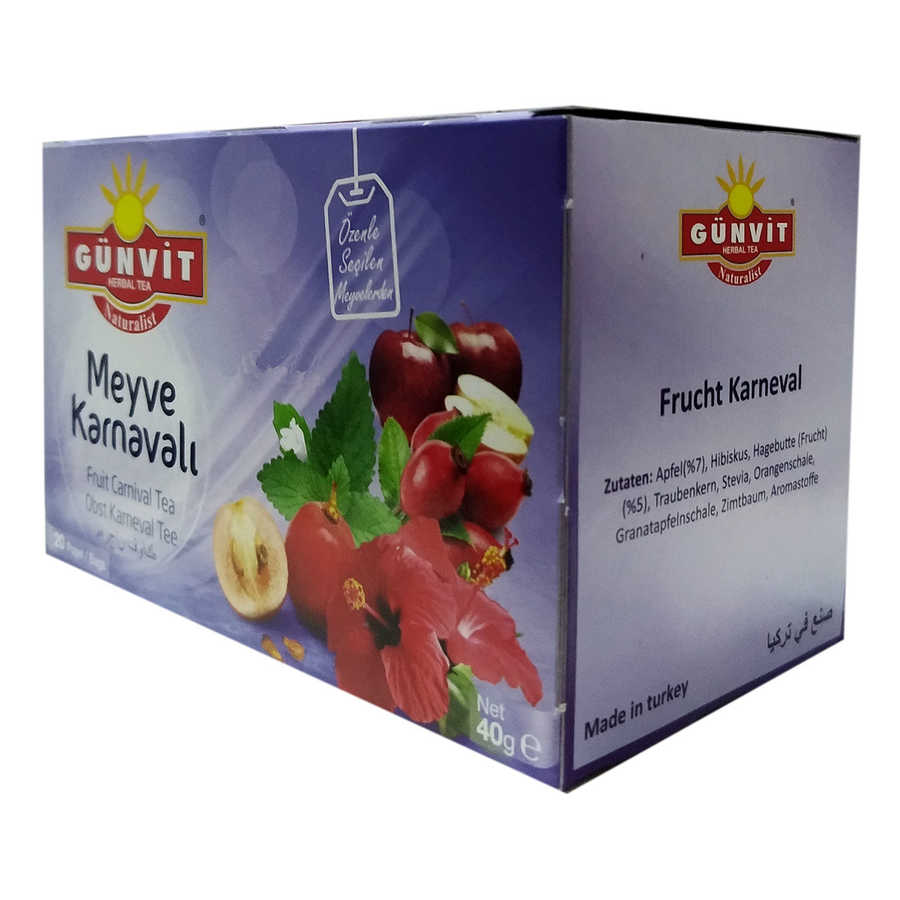 Fruit Carnival Mixed Herbal Tea 20 Sachets