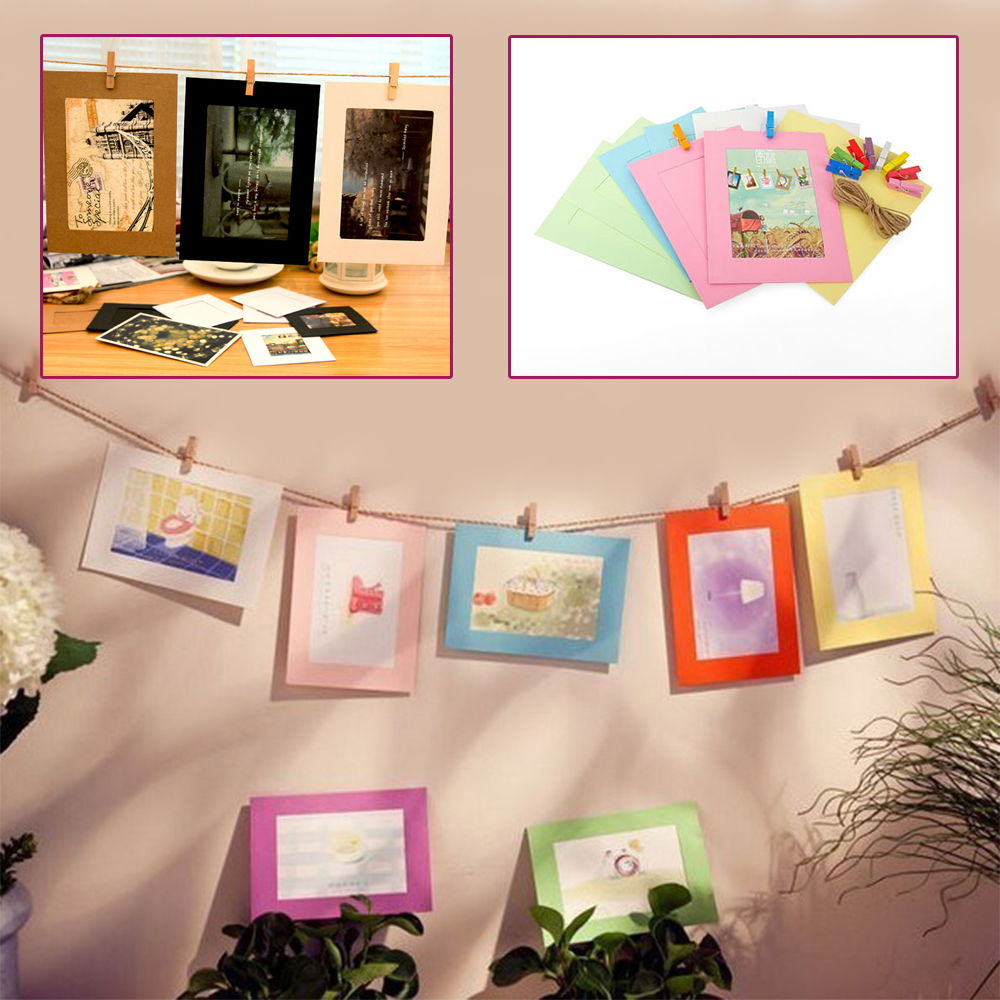 Drawstring Latch Photo Album And Photo Frame