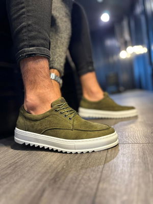 Casual Shoes T Khaki (Suede)