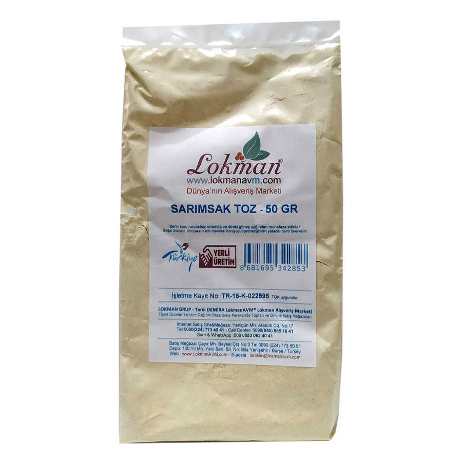 Garlic Powder 50 Gr Package