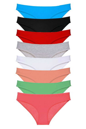 8pcs Super Eco Set Lycra Women Slip Panty Set 6