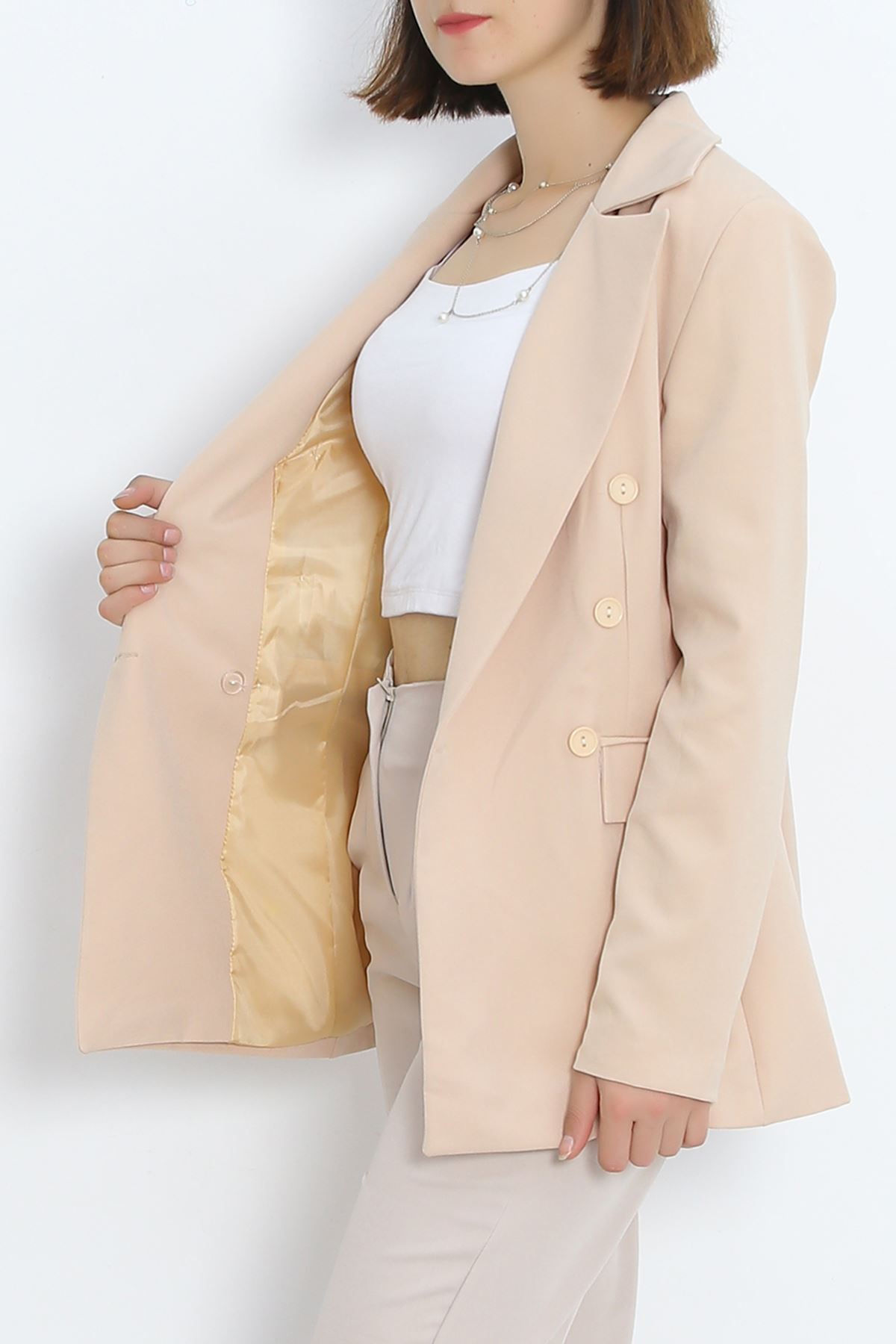 Blazer Jacket Beige