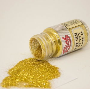 Rich 9100 Gold Powder Glitter 50 cc