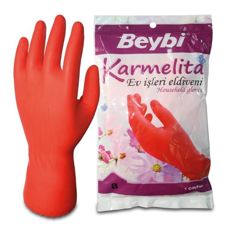 Beybi Carmelita Dishwashing Gloves No:8