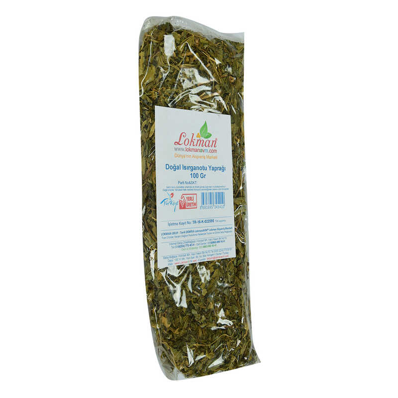 Natural Nettle Leaf 100 Gr Package