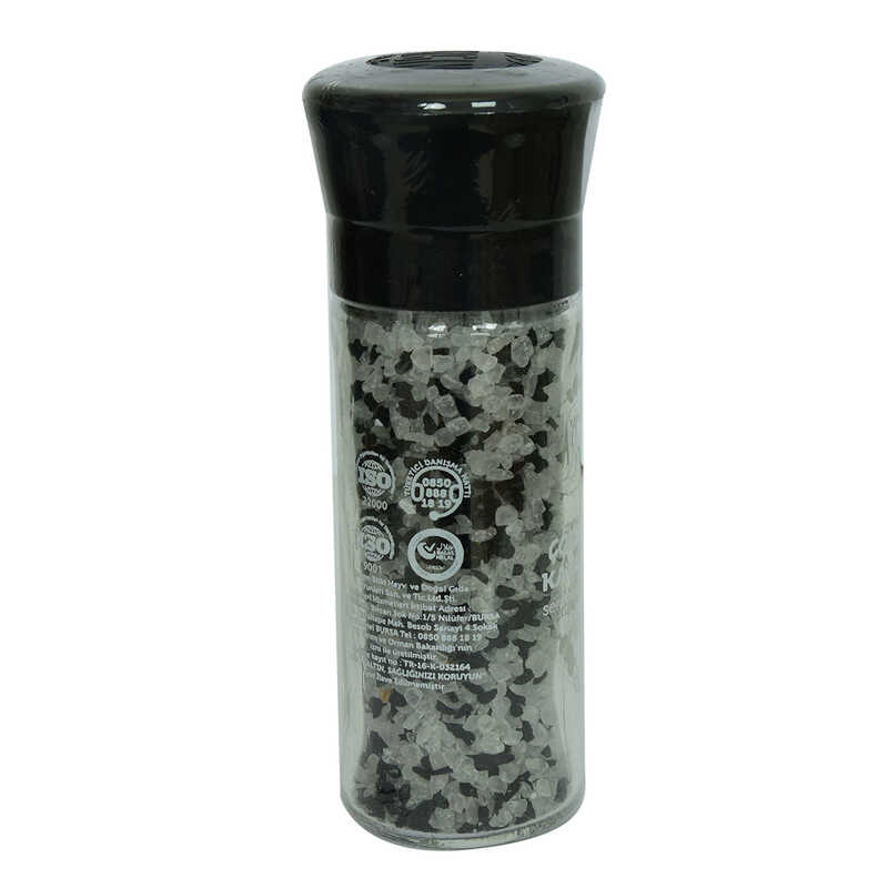 Sofrada Grinding Grain Black Cumin Rock Salt Ceramic Grinder Glass Mill 110 Gr