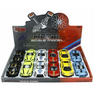 Pull and Drop Sports Car 1:43