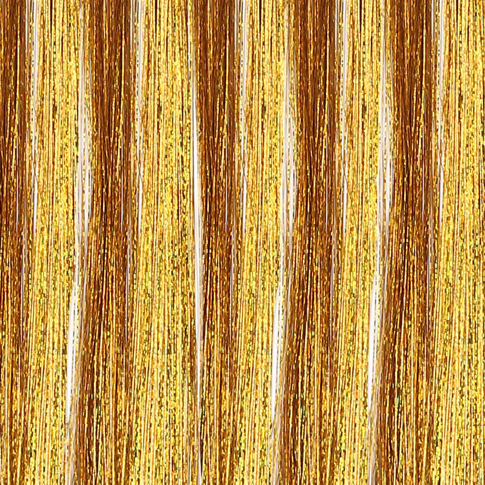 Hair Tinsel / Hair Tinsel / Golden Yellow