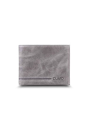 Antique Gray Classic Leather Men's Wallet