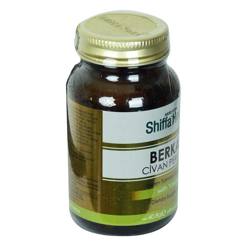 Shiffa Home Berkap Yarrow Dietary Supplement 680 Mg x 60 Capsules