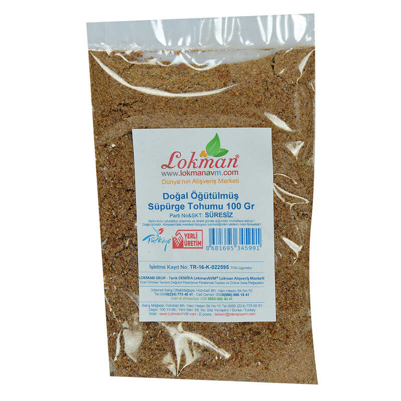 Broom Seed Natural Ground 100 Gr Package