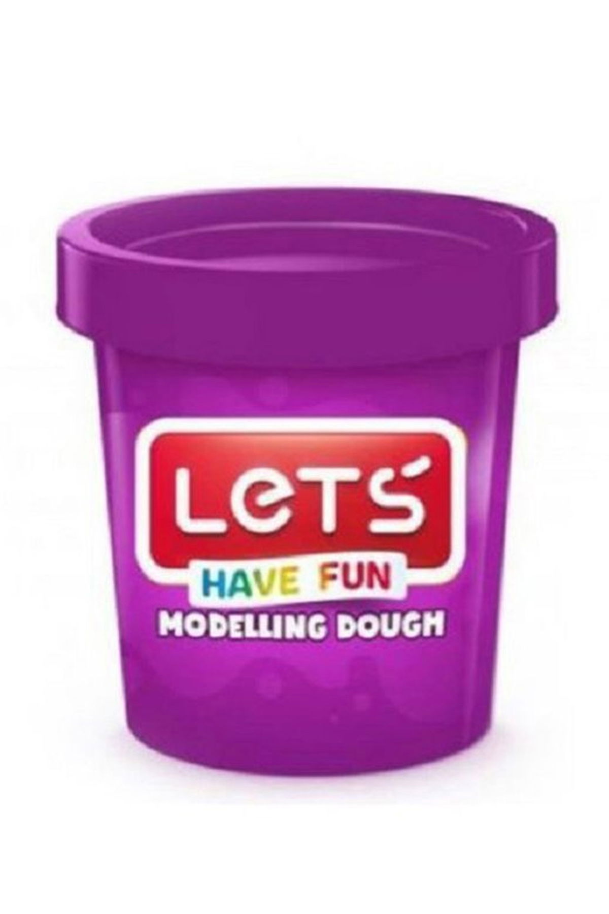 Lets One Color Play Dough Leon Purple 150 Gr