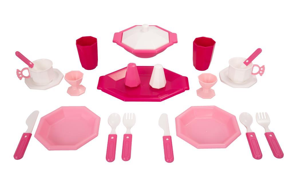 Retro Tea And Dinner Set 23 Piece Boxed