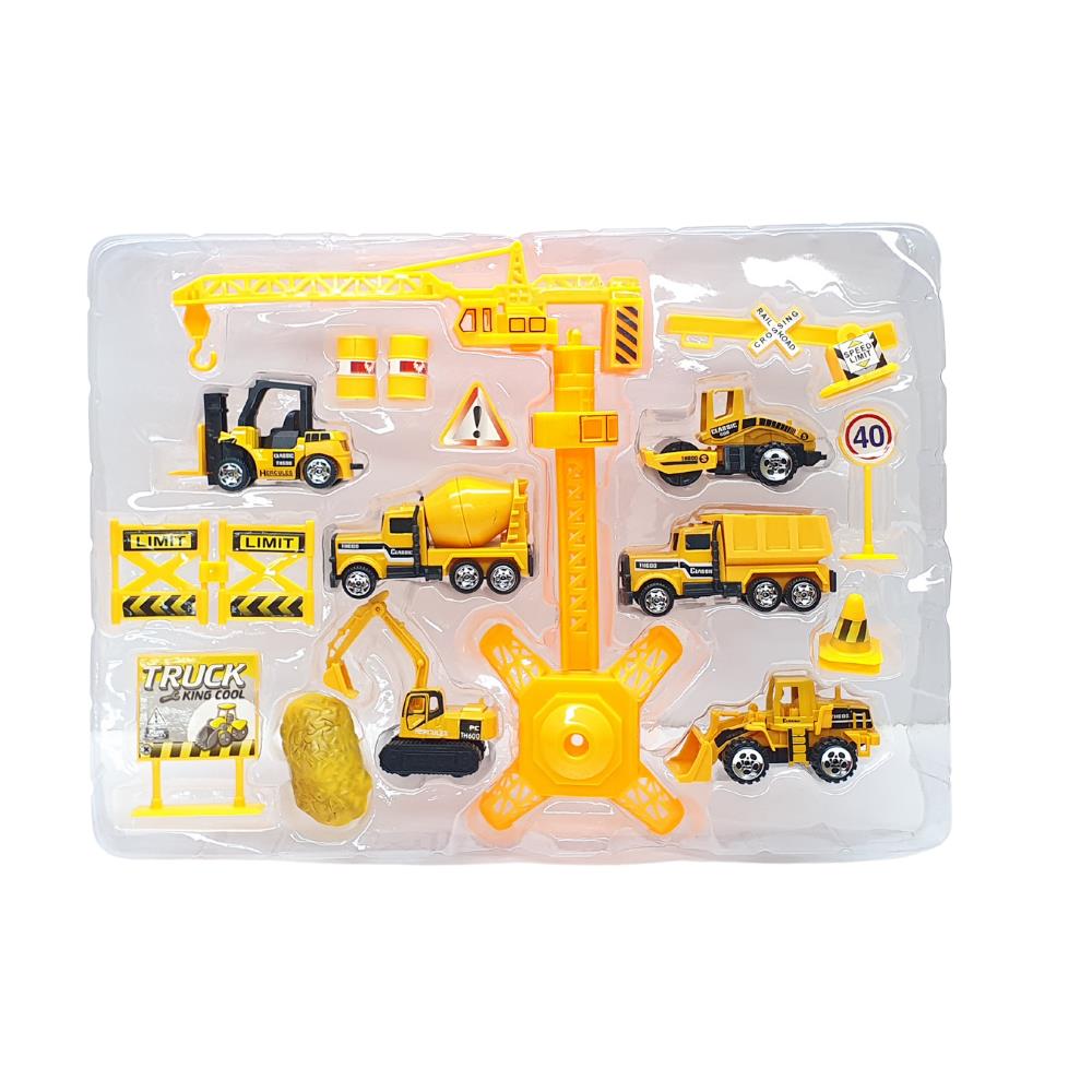 Metal Trolley Construction Set 20 Piece