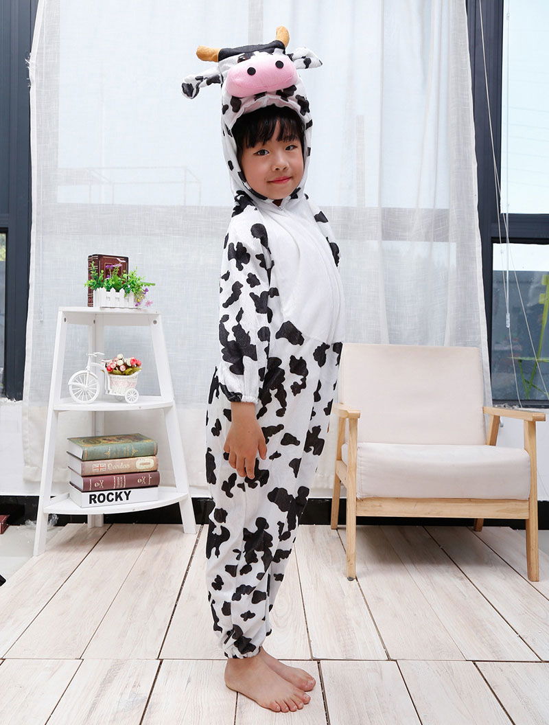 Kids Cow Costume 4-5 Years 100 cm