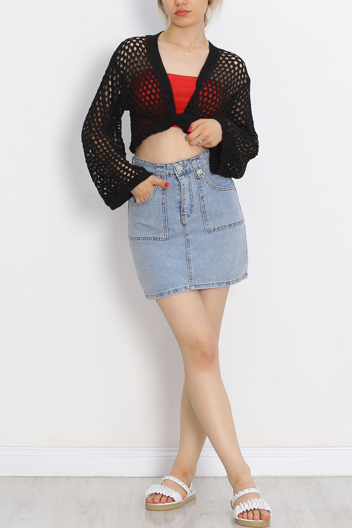 Buttoned Pity Cardigan Black