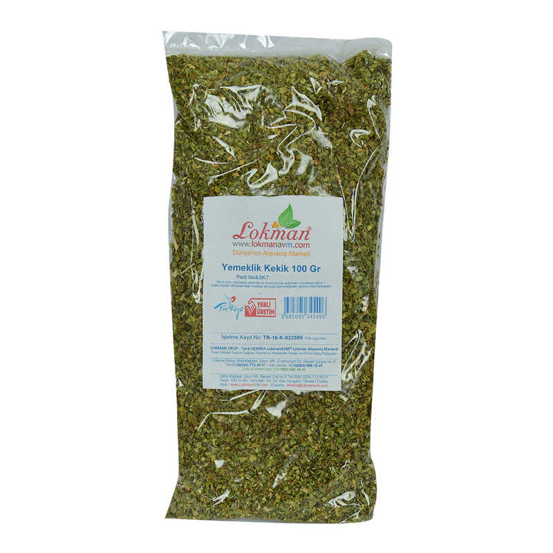 Thyme Natural Edible 100 Gr Package