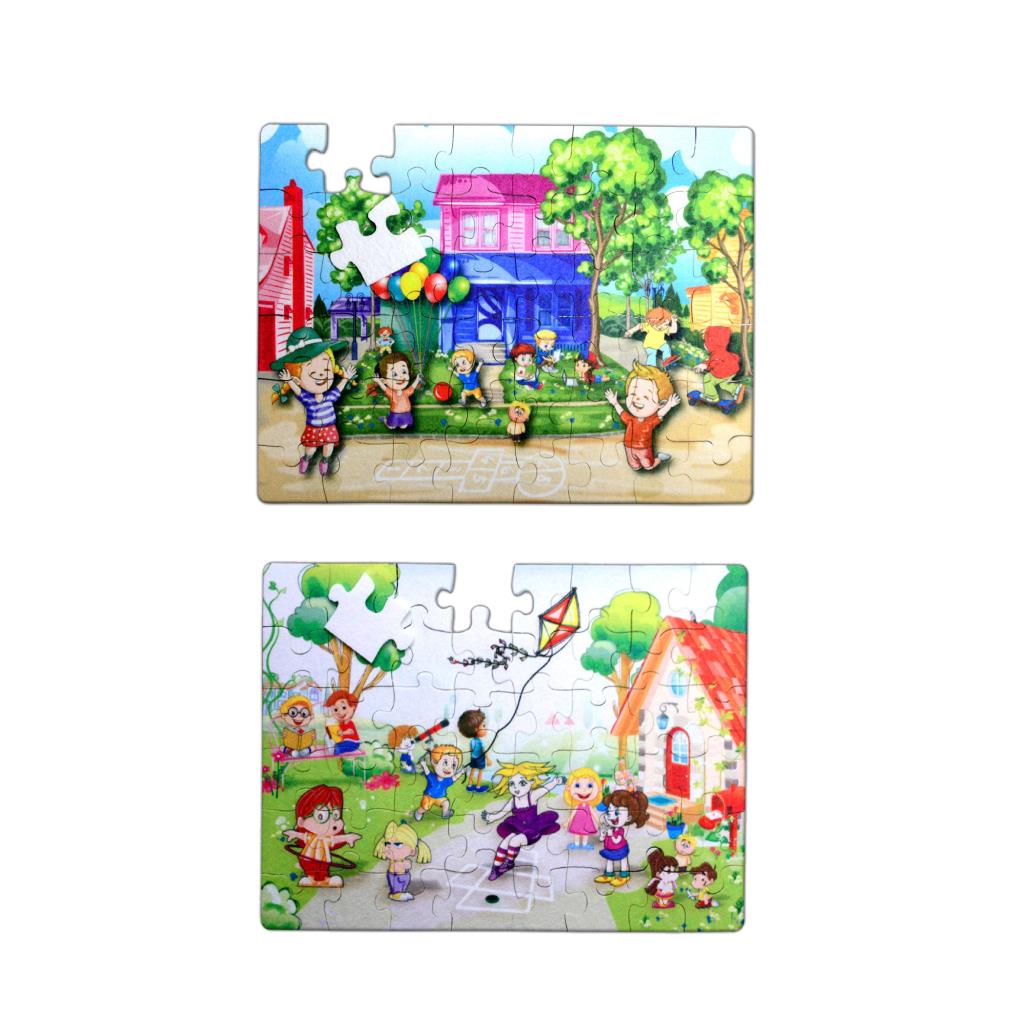 Playground 5+ Felt Jigsaw Puzzle - 5 Years Puzzle