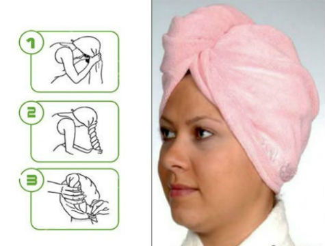 Microfiber Hair Bonnet (Large)