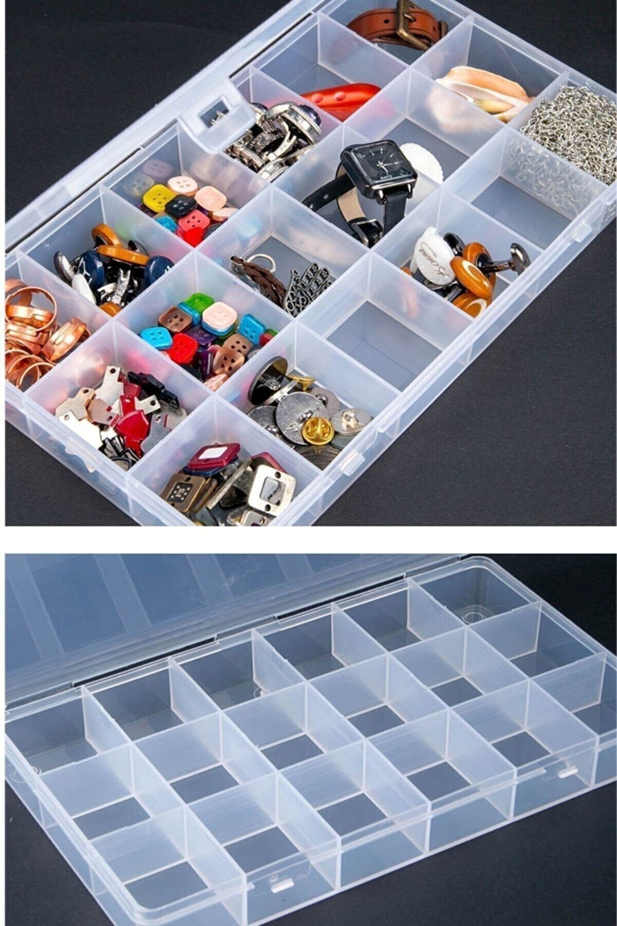 Jewelry - Bijouterie - Bead Box 18 Compartments