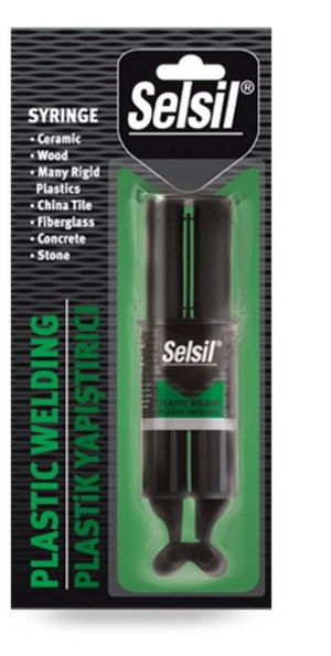 Selsil Injector Type Plastic Adhesive 28 gr