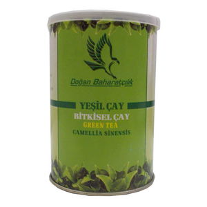 Green Tea 1st Quality Natural Imported Tea 100 Gr Tin Box