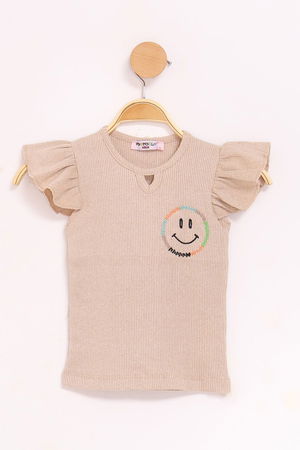 2-10 Years Kids Blouse Beige