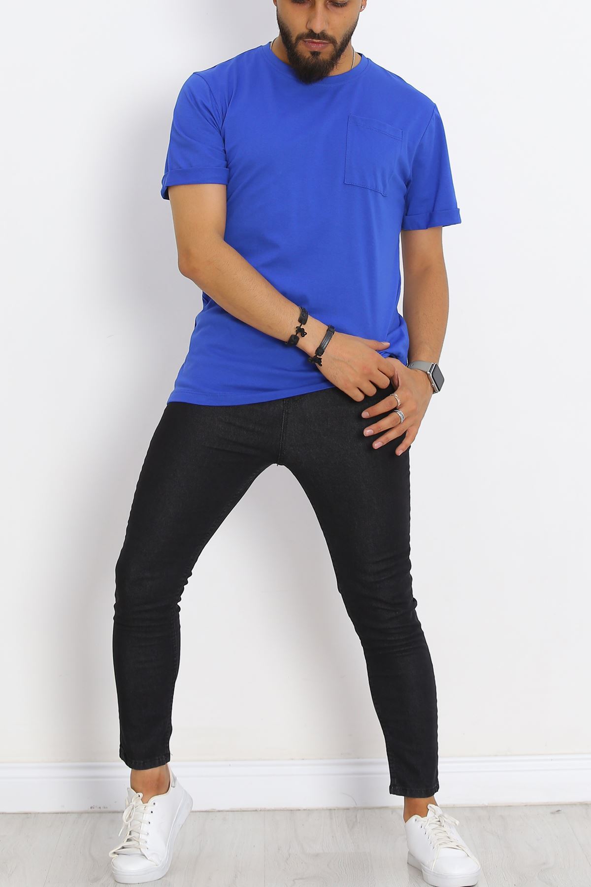 Men's T-Shirt with Pockets Saks