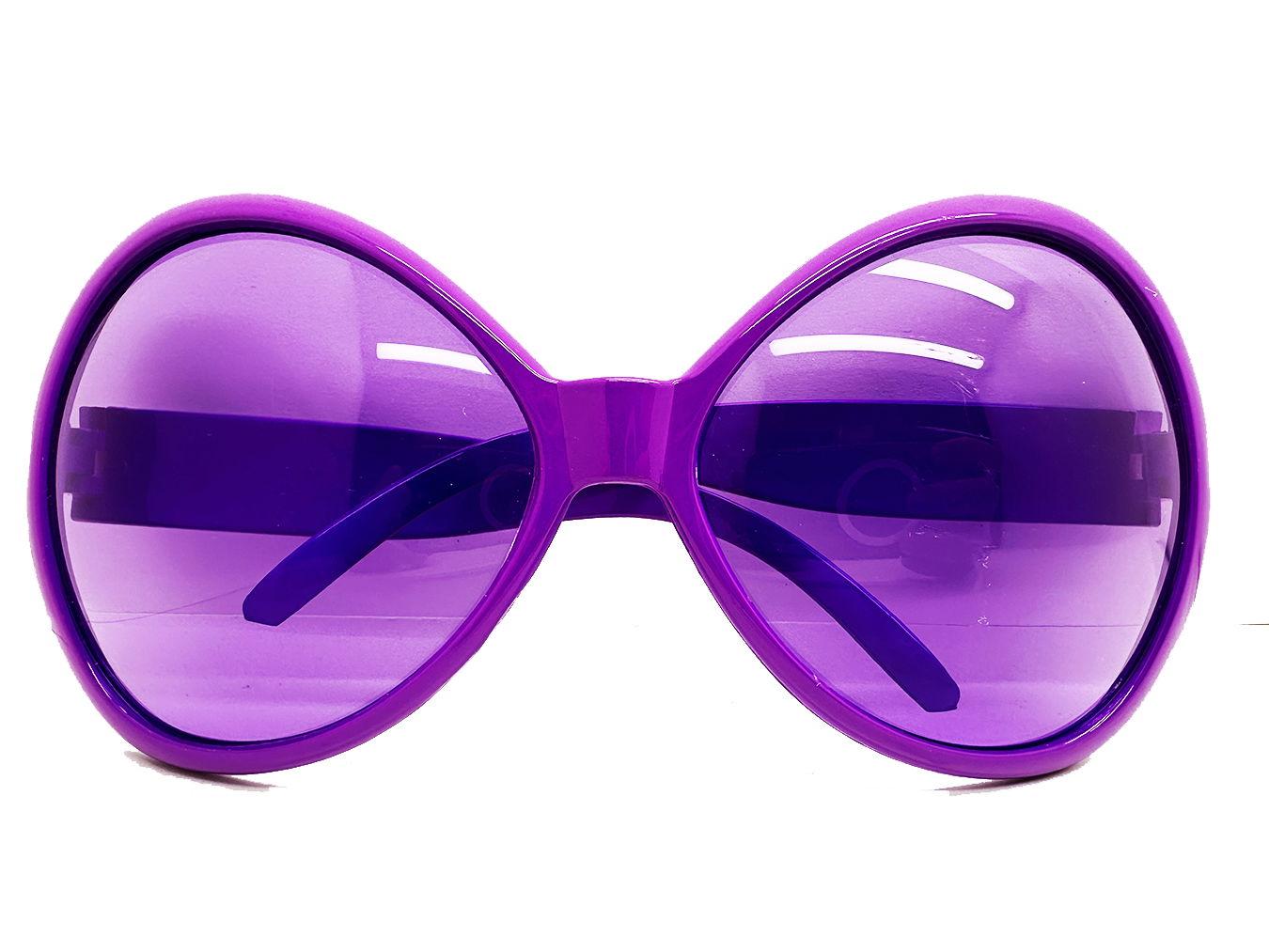 Purple Color Yeşilçam Nostalgia 80s 90s Party Glasses