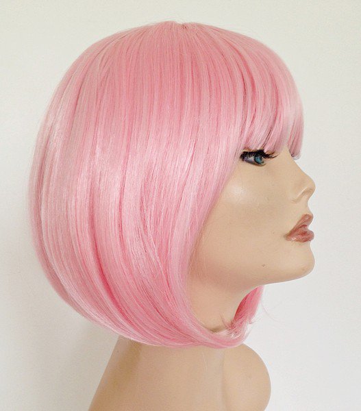 Blunt Wig - Powder Pink (Light Pink)