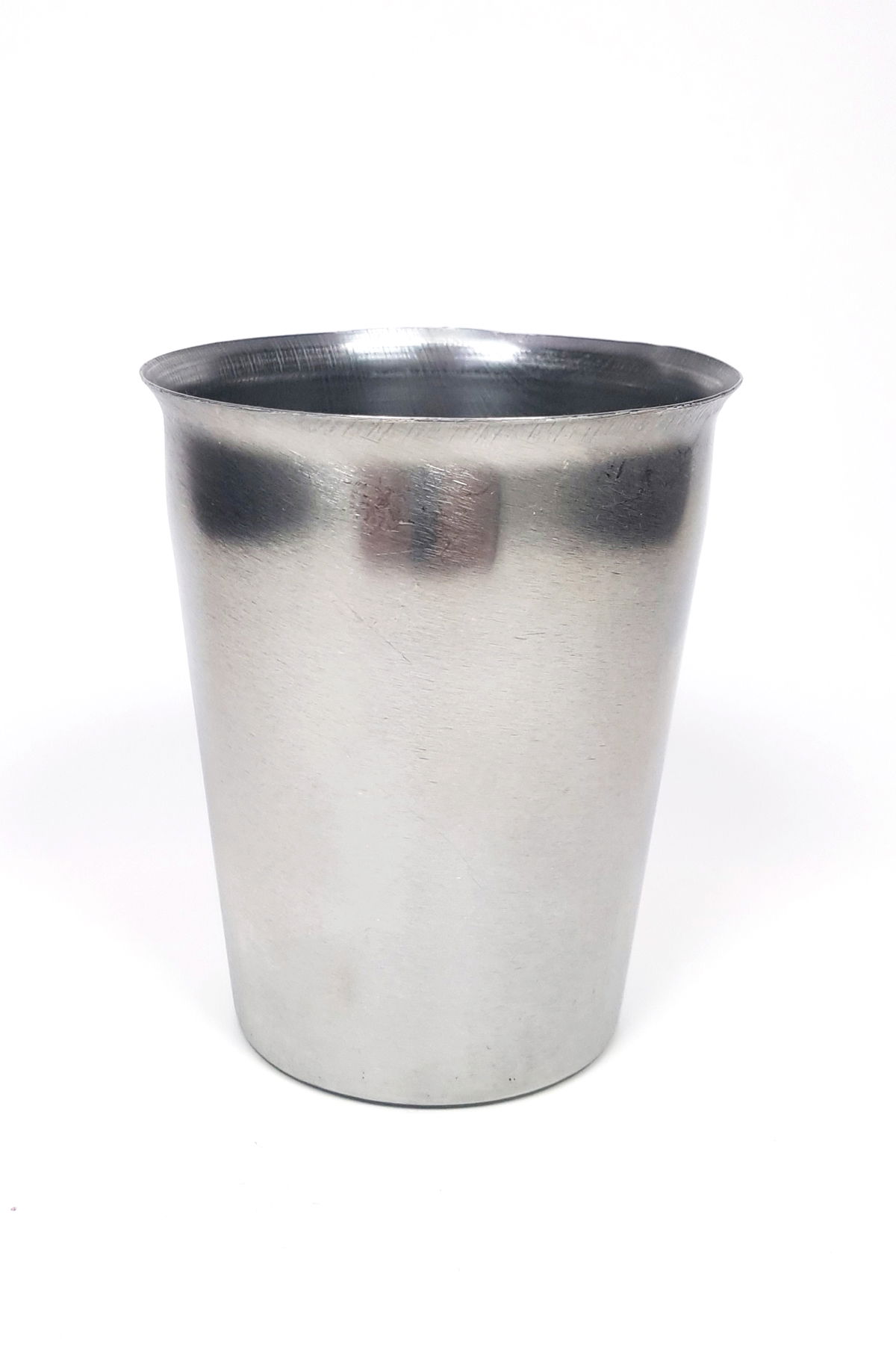 6 Pieces Stainless Steel Chrome Chrome Cup 9 x 7.5 x 5.5cm