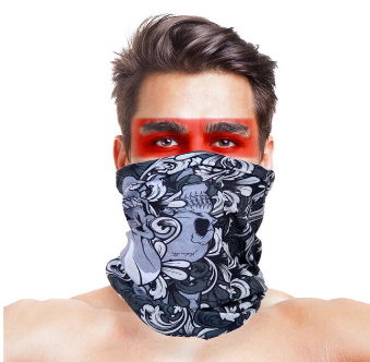 Baf Bandana Skull Leaf Mask