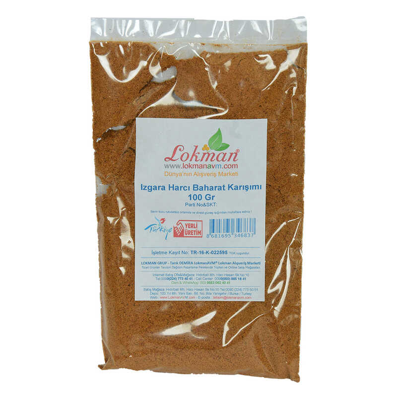 Grill Seasoning Spice Mix 100 Gr Package