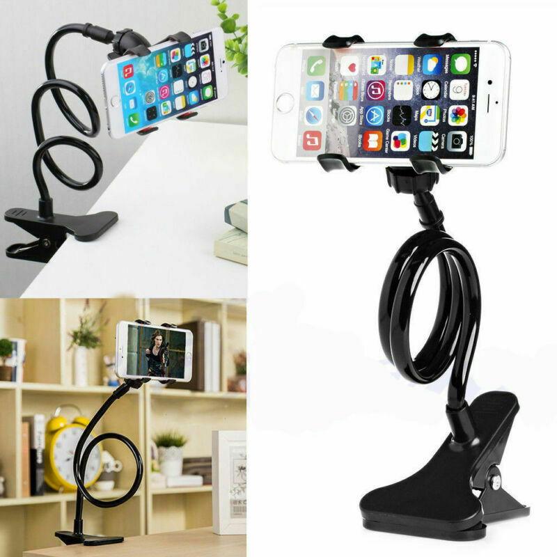 Acrobat Phone Holder with Spiral Body and Swivel Head