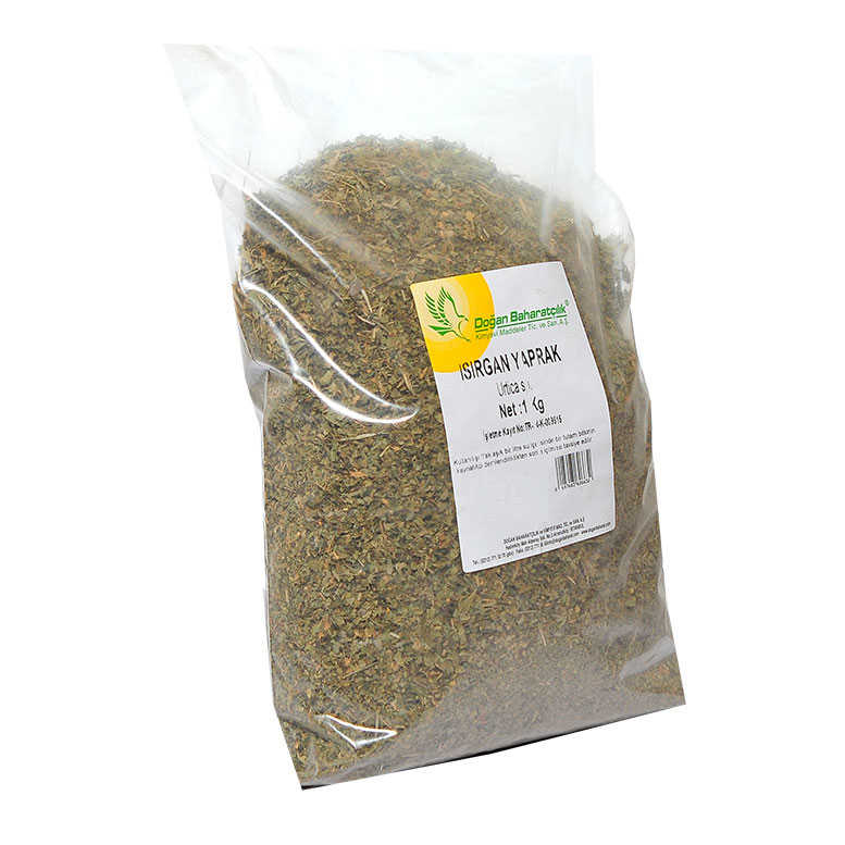 Natural Nettle Leaves 1000 Gr Package