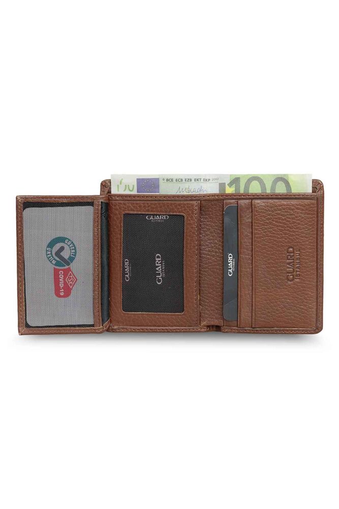 Extra Fine Tan Genuine Leather Men's Wallet