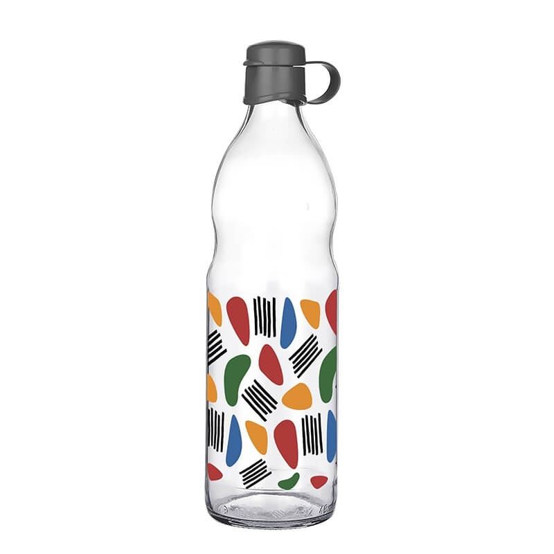 Frido Patterned Glass Drinker 1000 ML