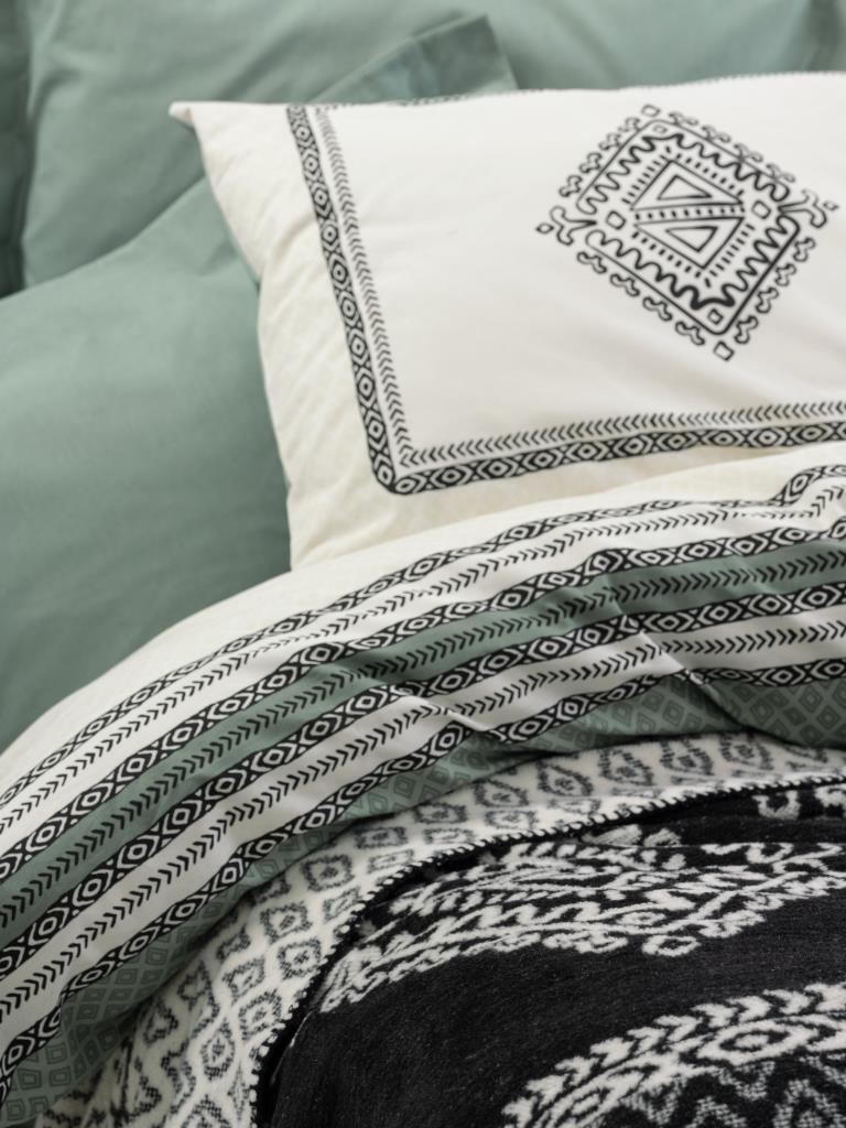 Double Blanket Duvet Cover Hardy Green