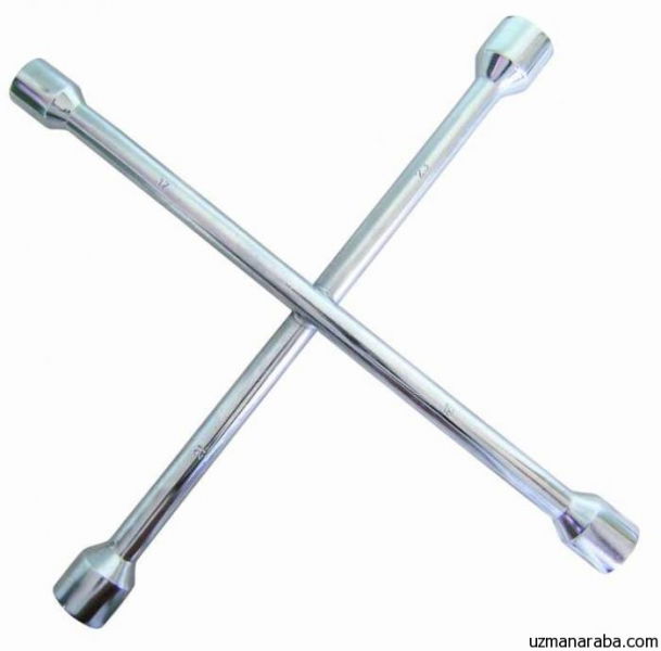 Quad Lug Wrench Chrome Steel Full Professional Socket Lug For All Vehicles