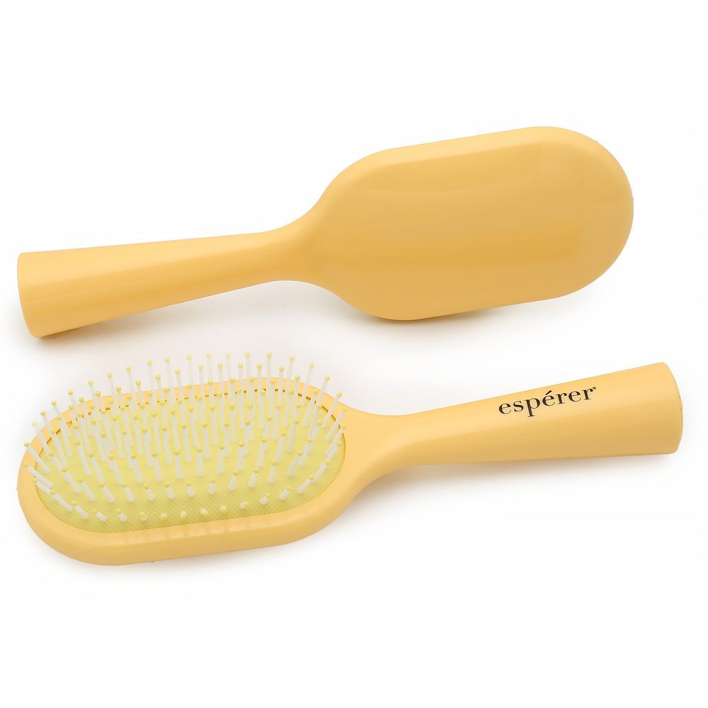 Special Hair Detangling Brush with Bun / Yellow / JT8590