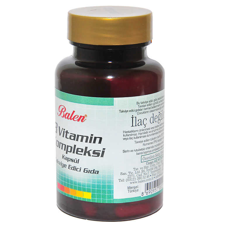 Vitamin B Complex 60 Capsules