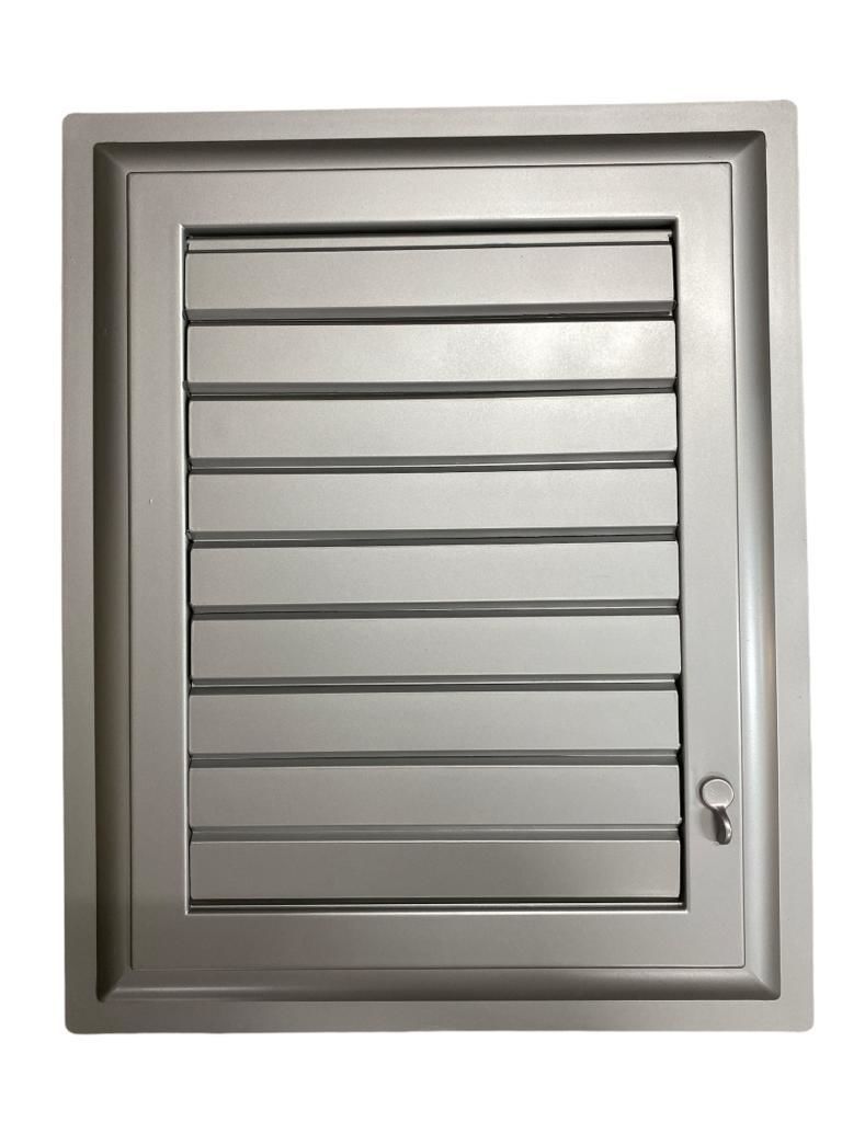 Plastic Grille 30X30 Silver Bathroom WC Ventilation