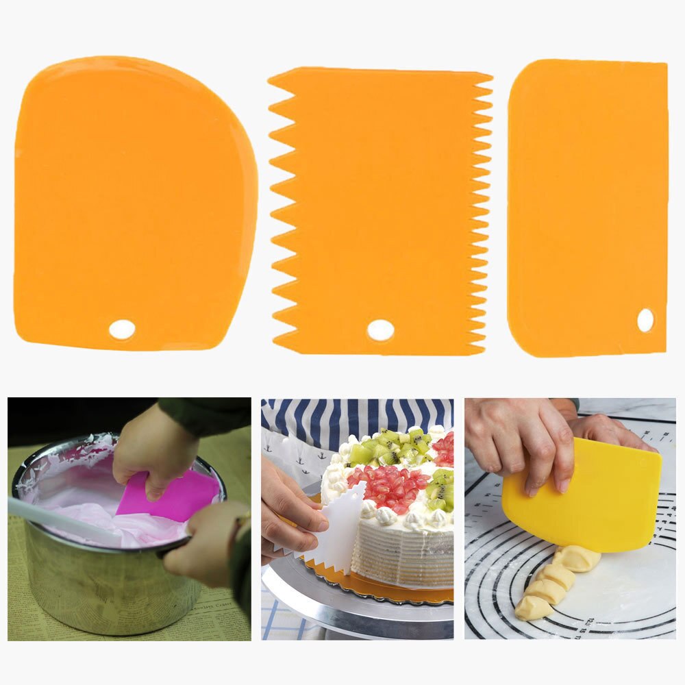 Dough Shaper Cutter Scraper Cake Decorating Set